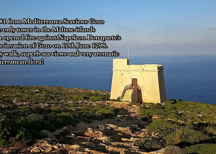 Feriehus Great Seaviews Location - Free Gozo Taxi Service, Fast Wifi, Bicycles, Bbq & Parking, No Car Needed