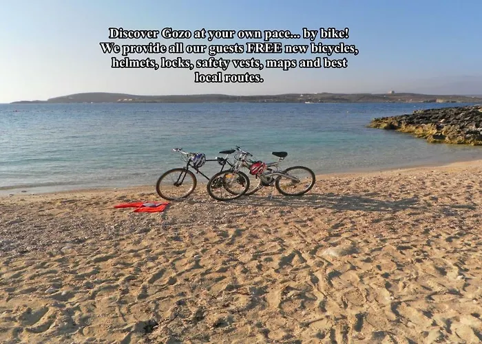 Feriehus Great Seaviews Location - Free Gozo Taxi Service, Fast Wifi, Bicycles, Bbq & Parking, No Car Needed